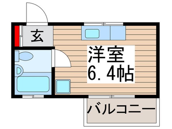 コーポ優の物件間取画像